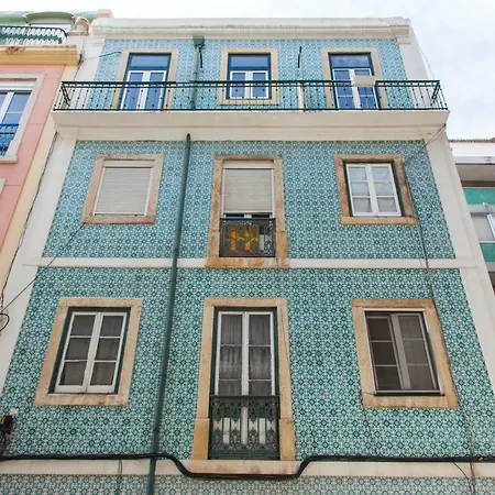 Typical Light Filled Graca W Ac, By Timecooler Apartment Lisbon